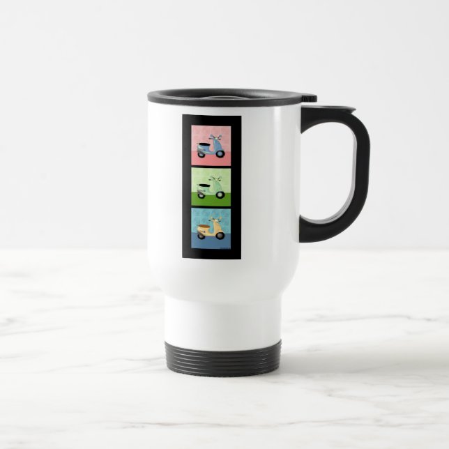 Roller-Trio-Tasse Reisebecher (Rechts)