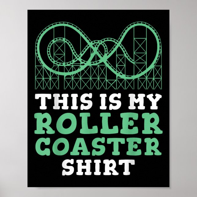 Roller Untersetzer Crew Vergnügungspark Fans Unter Poster (Vorne)