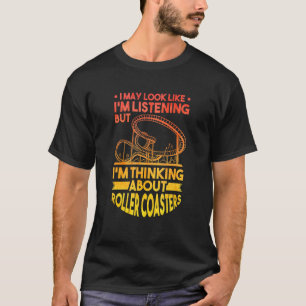 Roller Untersetzer Girl Amusement Park Roller Unte T-Shirt