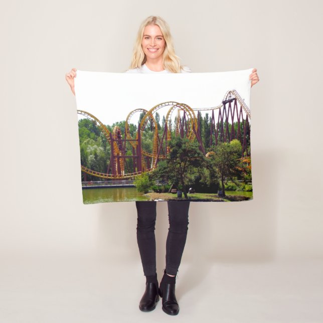 Roller-Untersetzer in Frankreich Fleecedecke (Beispiel)