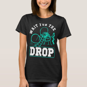 Roller Untersetzer Kids Boys Girls Vergnügungspark T-Shirt