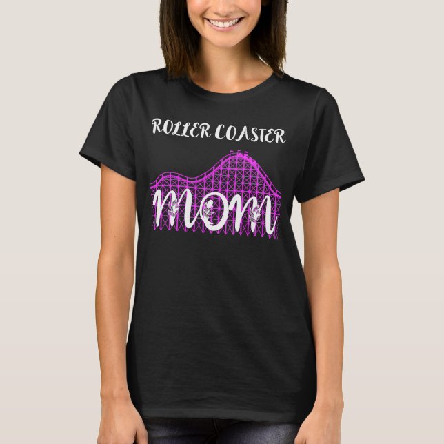 Roller Untersetzer Mutter Roller Untersetzer Mumm  T-Shirt (Vorderseite)