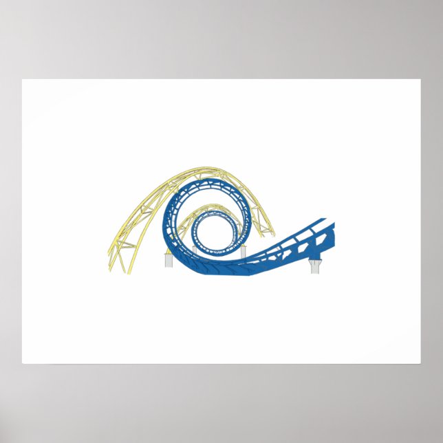 Roller-Untersetzer Poster (Vorne)