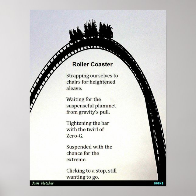 Roller-Untersetzer Poster (Vorne)