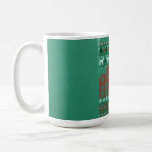 Roller Untersetzer Scene Ugly Weihnachtssüßer Kaffeetasse