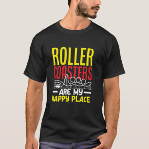 Roller-Untersetzer sind mein Spaß am Platz T-Shirt