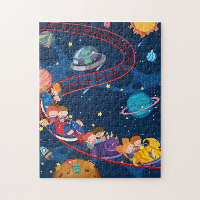 Roller Untersetzer Space Adventure Galaxy Außerird (Vertikal)