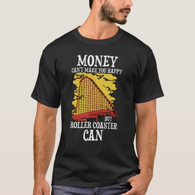 Roller Untersetzer Vergnügungspark Karneval Riad 3 T-Shirt (Vorderseite)