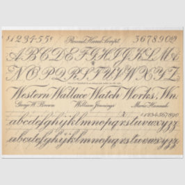 Rollerball-Decoupage Seidenpapier