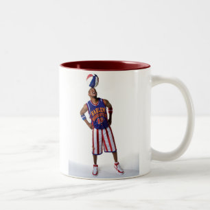Rollerballdrehbeschleunigung auf Kopf Zweifarbige Tasse