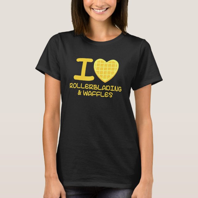 Rollerblades Aggressive Inline-Skate Rollerblades T-Shirt (Vorderseite)