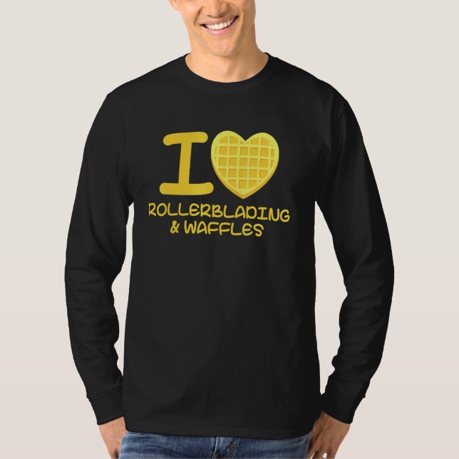 Rollerblades Aggressive Inline-Skate Rollerblades T-Shirt (Vorderseite)