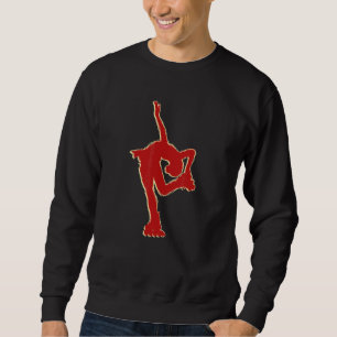 Rollerblades Player Rollerblading Girl Women Sport Sweatshirt