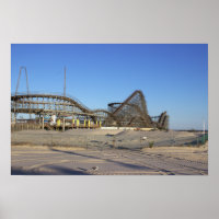 Rollercoaster Foto Poster