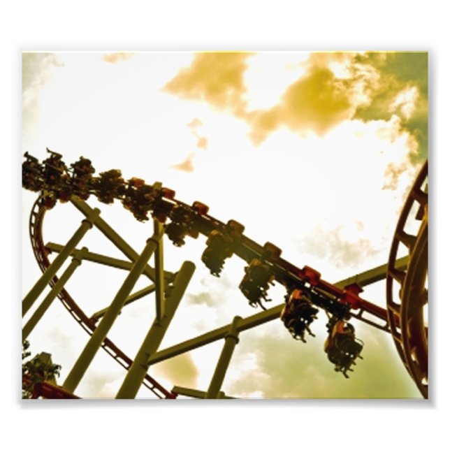 Rollercoaster Fotodruck (Vorne)
