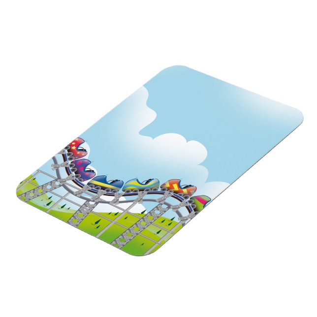 Rollercoaster Magnet (Linke Seite)