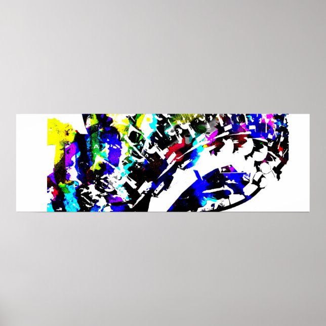 ROLLERCOASTER MULTICOLOR POSTER (Vorne)