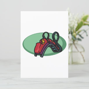 Rollercoaster Thème Park Ride Invitation