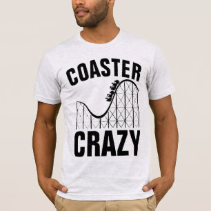 ROLLERCOASTER UNTERSETZER CRAZY T - Shirt