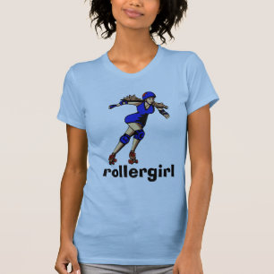 Rollergirl T-Stück T-Shirt