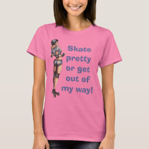 Rollergirl T-Stück T-Shirt