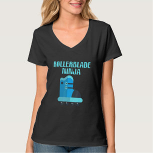 Rollermesser für Armschütze Rollerblades für Erwac T-Shirt