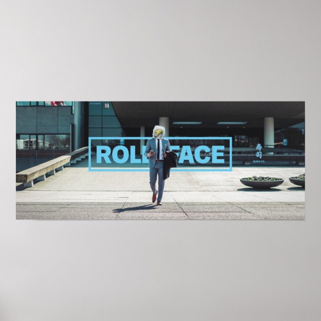 Rollface Sushi Co. v4 Poster (Vorne)