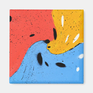 Rollfarben Magnet