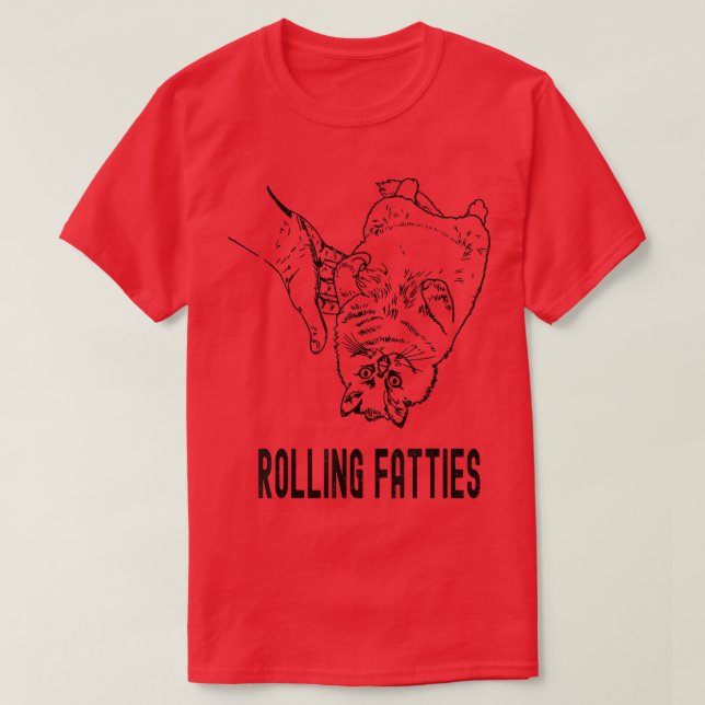Rollfatties Kat-T - Shirt (Design vorne)