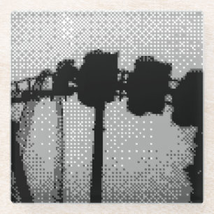 Rollglas-Untersetzer Glasuntersetzer