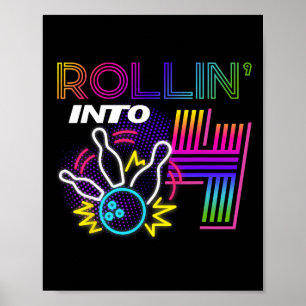 Rollin in 4 Jahre Bowling Party 4. Poster