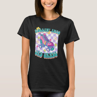 Rollin in den Roller-Skate der dritten Klasse zurü T-Shirt