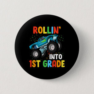Rollin' in Monster der ersten Klasse 100. Button
