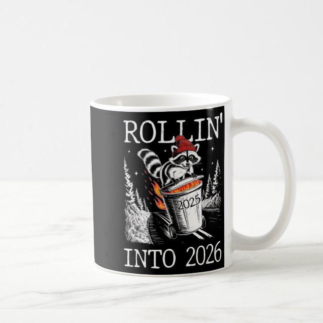 Rollin' Into 2026  Kaffeetasse (Rechts)