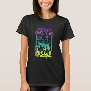 Rollin' mit meinem Krewe Mardi Gras New Orleans Lo T-Shirt