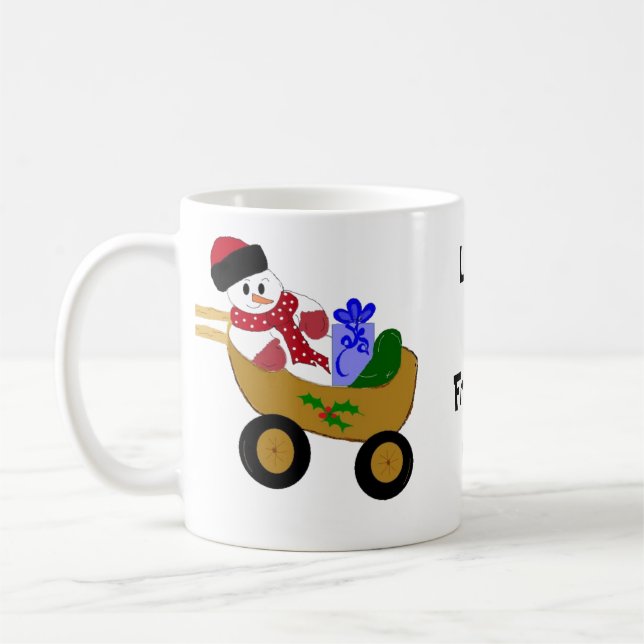 Rollin' Snowman Kaffeetasse (Links)