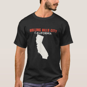 Rolling Hills City California USA Staat America Tr T-Shirt
