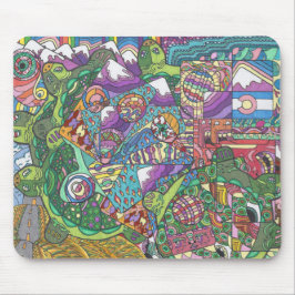 Rolling Hills der Schildkröten Mousepad