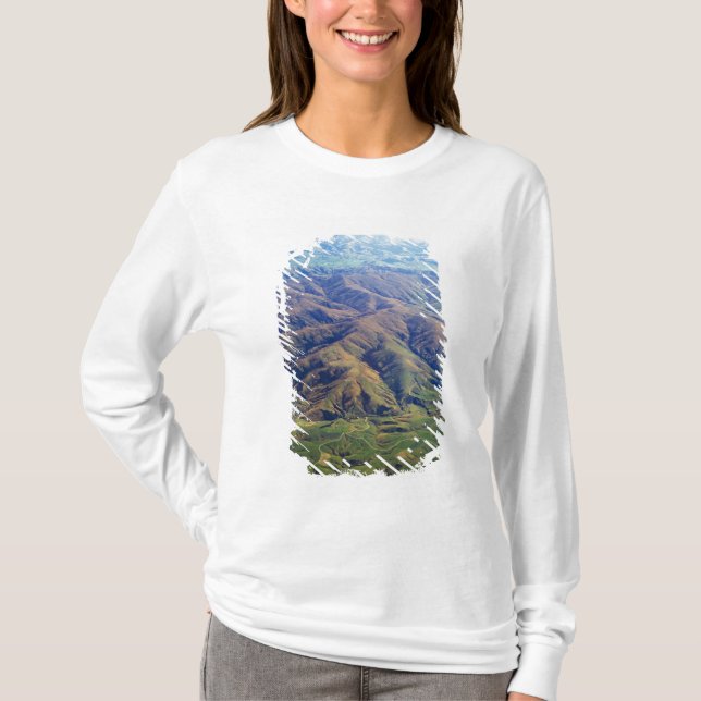 Rolling Hills in Süden-Region von Neuseeland T-Shirt (Vorderseite)