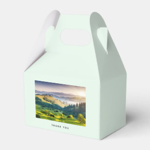 Rolling Hills Scenic Nature Foto Danke Geschenkschachtel