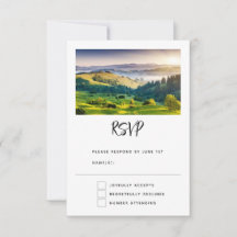 Rolling Hills Scenic Nature Foto Hochzeit