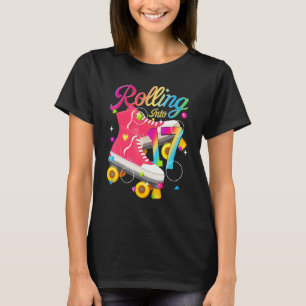 Rolling in 17 Jahre 17. Geburtstag Roller-Skate T-Shirt