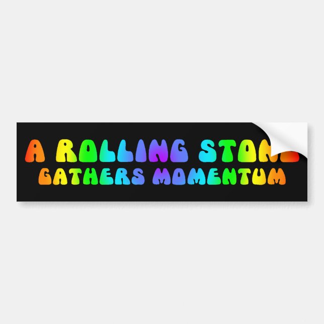 Rolling- StoneAutoaufkleber Autoaufkleber (Vorne)