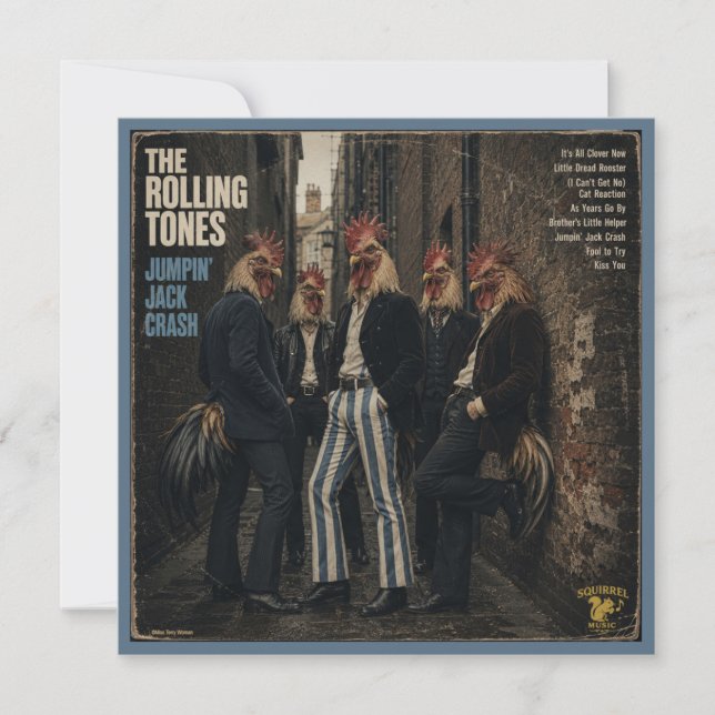 Rolling Tones: eine Parodie (Vorderseite)