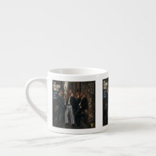 Rolling Tones: eine Parodie Espressotasse