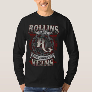 Rollins Familienname, läuft durch meine Venen T-Shirt
