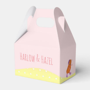 Rollkarton für Hunde und Guinea, Gastgeschenk Geschenkschachtel