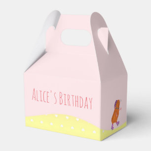 Rollkarton für Katze und Guinea, Gastgeschenk Geschenkschachtel