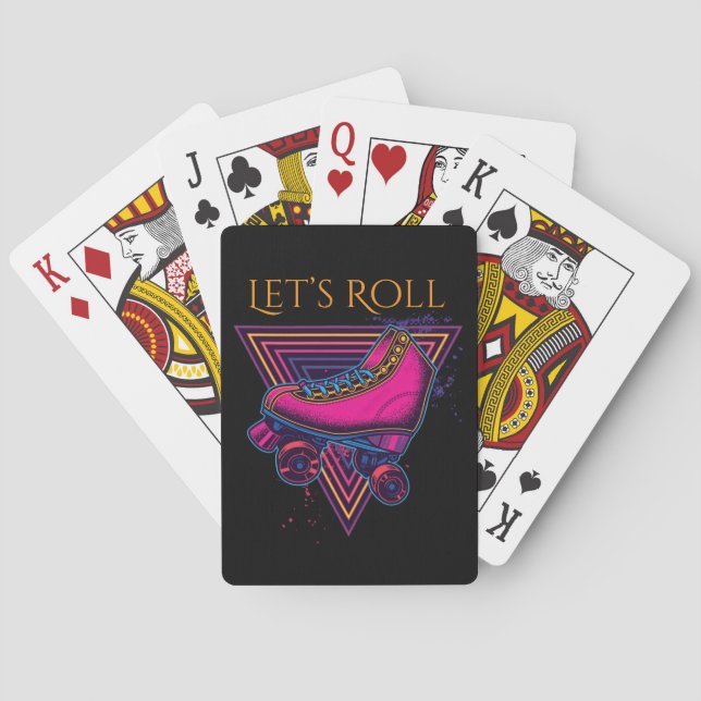 Rollkarton für Skate Spielkarten (Rückseite)