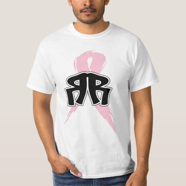 ROLLOUT Brustkrebs-Bewusstseins-Monats-T-Shirt T-Shirt (Vorderseite)
